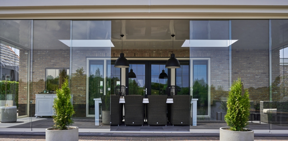 Glasschuifwanden op maat - Fiano